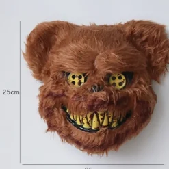 Bjørn, Halloween maske horror bamse maske cosplay udklædning rekvisit