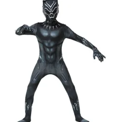 Black Panther Cosplay Bodysuit til børn og voksne, Superhelt Heldragt til Halloween, Cosplay-arrangementer, Comic Con og temafester 110cm