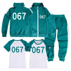 Blæksprutte Kostume til Drenge, Piger, 456, Jakke, T-shirt og Bukser Coat-T-Shirt-Pants Coat-T-Shirt-Pants 150 (10-12Y)