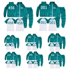 Blæksprutte kostume til drenge, piger, 456, jakke, T-shirt og. Frakke-T-shirt-bukser, CJY Coat-T-Shirt-Pants en-US