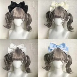 Blonde Hårnål Sløjfe Hårklemme FARVE 3 FARVE 3 Color 3