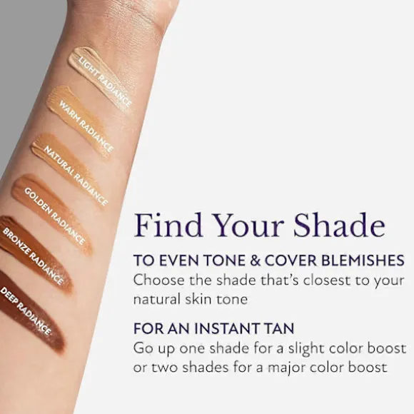Body Coverage Perfector Vandtæt Ben- og Kropsmakeup - Tatoveringsdækkende Makeup - Lys Natur - 100ml Warn Radiance