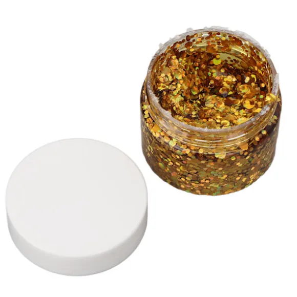 Body Peel Off Glitter Farverig Bærbar Vandtæt Langtidsholdbar Ansigtsmakeup Glitterlim til Voksne Børn 40ml MG23