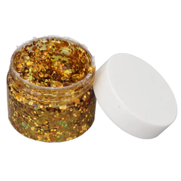 Body Peel Off Glitter Farverig Bærbar Vandtæt Langtidsholdbar Ansigtsmakeup Glitterlim til Voksne Børn 40ml MG23