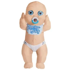Boo Boo Baby Oppustelig Voksenkostume til Temafester og Halloween, One Size Giant baby doll