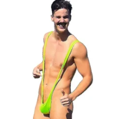 Borat, Mankini - Neon Grøn