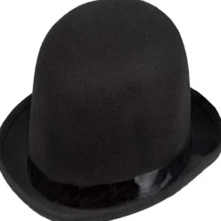 Bowlerhat, til voksne, Hat, Hovedbeklædning, Kostume, Karneval, Tema