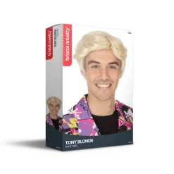 Bristol Novelty Tony paryk til mænd, blond, one size Blond,CJY Blonde en-US
