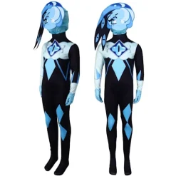 Børne Voksen Shadow Milk Cookie Cosplay Kostume Jumpsuit Fest Fancy Dress Bodysuit (190)