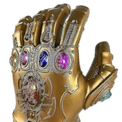 Børns Thanos Handsker Infinity Gauntlet Med Led Lys Avengers 4 Cosplay Legetøj[HK]