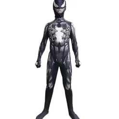 Børns Venom Monster Cosplay Kostume -a 7-8 Years