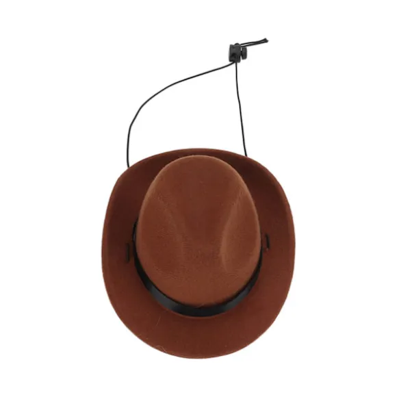 Brun Sød Sjov Kæledyrs Cowboyhat