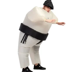 Bryder Kostume Voksne Oppustelig Sumo Dragt Oppustelig Halloween Kostume Halloween Kostume Til Voksne One Size