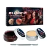 [CA] Halloween makeup sæt med spatel, arvæv, falsk blodgel til udklædningsfest 1