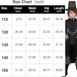[CA] Kpop Demon Hunter Cosplay Kostume til Drenge med Kappe [JUN] 1 160cm