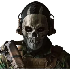 Call Of Duty Ghost Dødningehovedmaske Heltdækkende Unisex Til Krigsspil