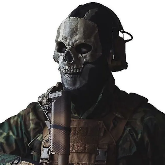 Call Of Duty Ghost Skull Maske Unisex til Krigsspil SQBB