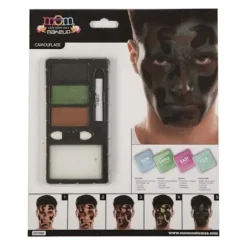 Camouflage makeup kit - Adult - Outdoor - Black