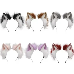 Cat Ear Pandebånd Cosplay Hovedbeklædning COLOR 6 COLOR 6 Color 6