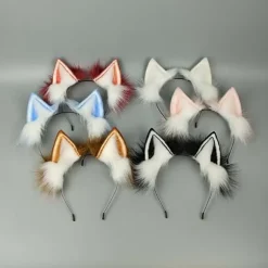Cat Ear Pandebånd Cosplay Hovedbeklædning COLOR 6 COLOR 6 Color 6