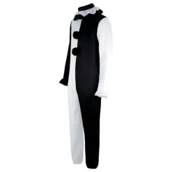 CGGTSN Voksne Terrifier 2 Art the Clown Cosplay Kostume Jumpsuit Hat Sæt Halloween Karneval Suit V Only Mask_max Only Mask M