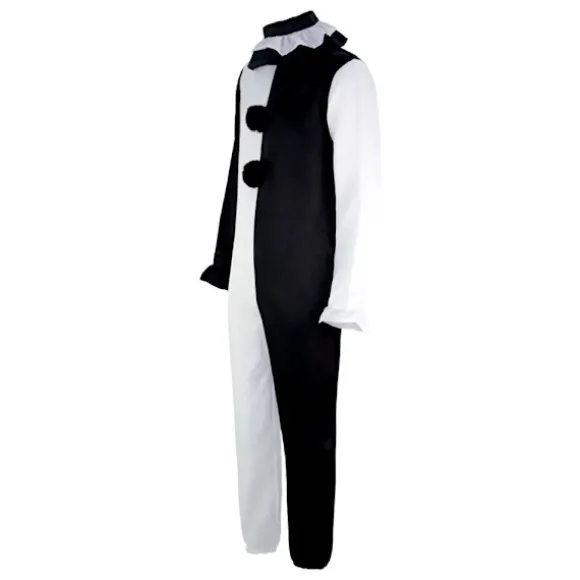 CGGTSN Voksne Terrifier 2 Art the Clown Cosplay Kostume Jumpsuit Hat Sæt Halloween Karneval Suit V Only Mask_max Only Mask M
