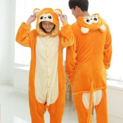 Charmander Voksen Onesie Kostume Pyjamas Boguge Cosplay 110 Gul Yellow L