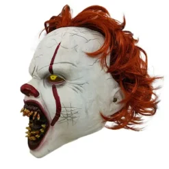 Clown Back to Soul 2 pennywise Maske LED Lys Paryk Hovedbeklædning Horro
