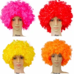 Clown Paryk - 10 farver Lila-max Lila