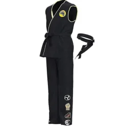 Cobra Kai Cosplay Kostume Top Bukser Outfits Halloween Karneval Dragt 160