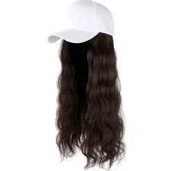 Connect Wig Justerbar SORT HVID HAT HVID HAT black White hat-White hat