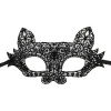Cool Cat Masquerade Mask, Kvinde Katte Maske Sød Venetiansk Blonder Maske Til Halloween