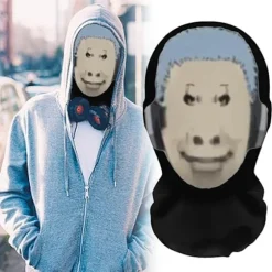Cool Hovedbeklædning Ansigtsmaske - Sjov Ansigtsmaske Hovedbeklædning Hat, Prank Hovedbeklædning Maske, Cosplay Berømthed Maske, Sjov Ansigtsmaske Cosplay Rekvisitter | Fyndiq