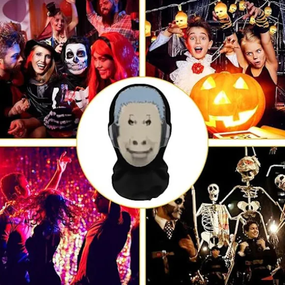 Cool Hovedbeklædning Ansigtsmaske - Sjov Ansigtsmaske Hovedbeklædning Hat, Prank Hovedbeklædning Maske, Cosplay Berømthed Maske, Sjov Ansigtsmaske Cosplay Rekvisitter | Fyndiq
