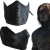 Cosplay America 2 Vinter Soldaten Maske James Buchanan Bucky Barnes Cosplay Latex Maske Halloween Kostume til Voksen Karneval Rekvisitter