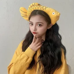 Cosplay Animal Cute Novelty Funny Golden Fish Hovedbånd Hårbånd