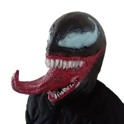 Cosplay Avengers Venom Venomized Maske Venomized Hovedbeklædning Karneval Påskedag Marvel Spider-man-venom Maske Karakter