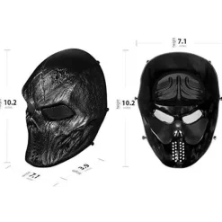 Cosplay Film 007 James Bond Spectre Maske Gyserkranium Skeleto DXGHC