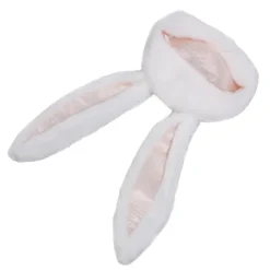 Cosplay Kaninhat Fester Cosplay Hvid Plys Hætte Sjov Kaninørehat til Kvinder Mænd