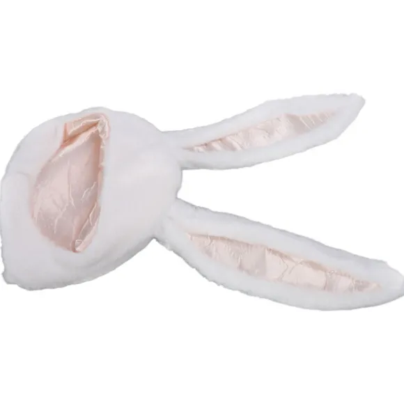 Cosplay Kaninhat Fester Cosplay Hvid Plys Hætte Sjov Kaninørehat til Kvinder Mænd