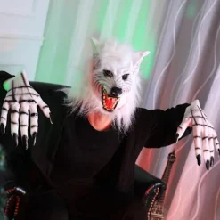 Cosplay Kostume Festrekvisitter, Dæmonhåndshandsker Realistiske Handsker med Naturlig Latex af Høj Kvalitet, One-Size-Fits-All Skræmmende Lange Handsker til Gyserfilm | Fyndiq