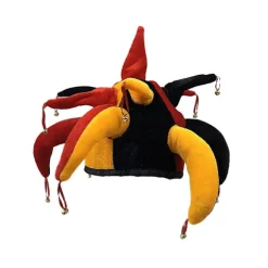 Cosplay Kostume Mardi Gras Hat Hofnar Hat Renæssance Hofnar Hat Hofnar Hovedbeklædning Middelalderlig Hofnar Hat