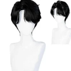 Cosplay kostume til børn, Rumi Mira Zoey kostume lilla fletninger paryk Halloween Cosplay rekvisitter, Anime Cosplay paryk E