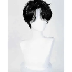 Cosplay kostume til børn, Rumi Mira Zoey kostume lilla fletninger paryk Halloween Cosplay rekvisitter, Anime Cosplay paryk E