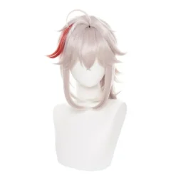 Cosplay Paryk Genshin Impact Kazuha 36cm Kort Paryk Cosplay Ani