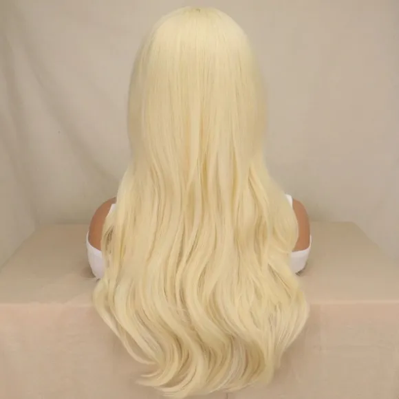 Cosplay parykker med pandehår til Barbie filmkostume