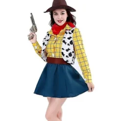 Cosplay Story Woody Kostumesæt Cowboy Julekjole Unisex Sheriff Halloween Karneval Udklædningsfest Legetøj Sceneoptræden Høj Kvalitet - Perfekt kid boy 120 | Fyndiq