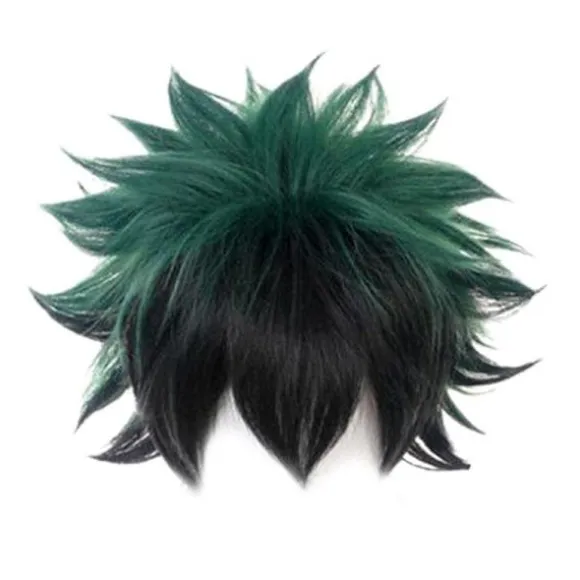 Cosplay Wig Anime My Hero Academia Deku Izuku Midoriya Green Sho zy