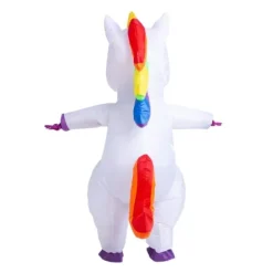Creations Oppustelig Enhjørning Kostume Helkrops Enhjørning Luftblæst Deluxe Halloween Kostume - Voksen Størrelse 150-190 cm