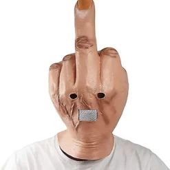 Creepy Fingers Maske - Nyhed - Langefinger Party Maske - Halloween Kostume - Latex Maske
